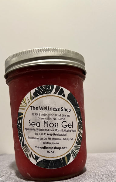 Strawberry Infused Sea Moss Gel